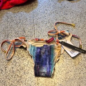 NWT VIX Women’s Tie Dye Bikini Bottom Size XS MSRP $84
